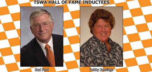 Debby Jennings, Bud Ford Elected to Tennessee Sports Writers' Association Hall of Fame